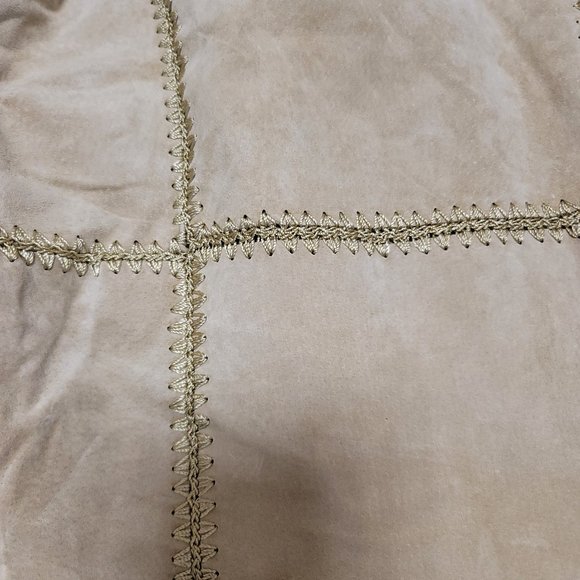 Vintage SMH Leather Suede Pants Camel 16 Pants - Picture 5 of 10